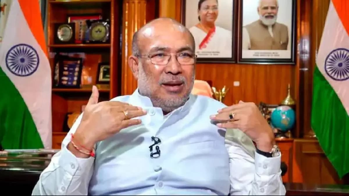 bjp fails to pick manipur new cm after birens resignation presidents rule likely to be imposed gnr