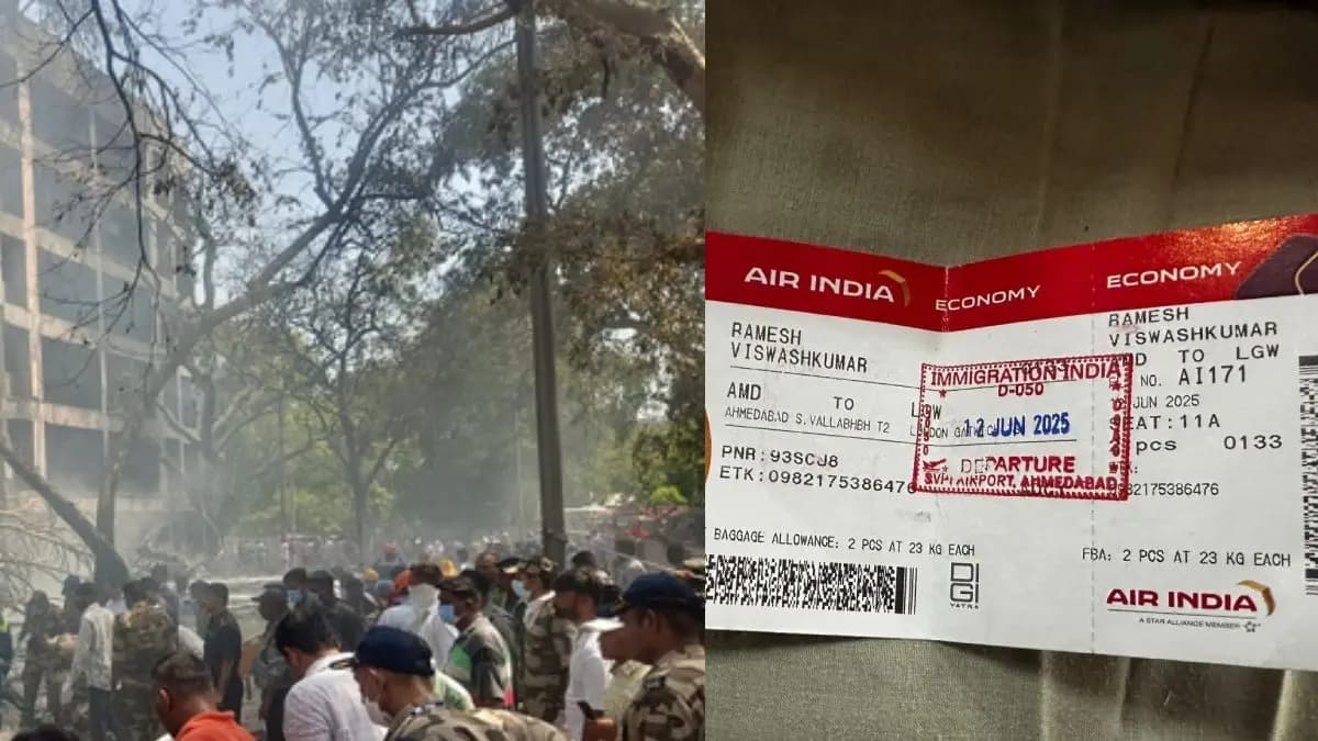 Air India Plane Crash Vishwash Kumar Ramesh miraculously survived told the situation 