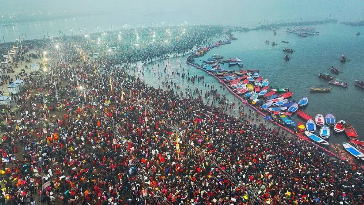 Mahakumbh 34 social media accounts booked for sharing video with false claim gnr