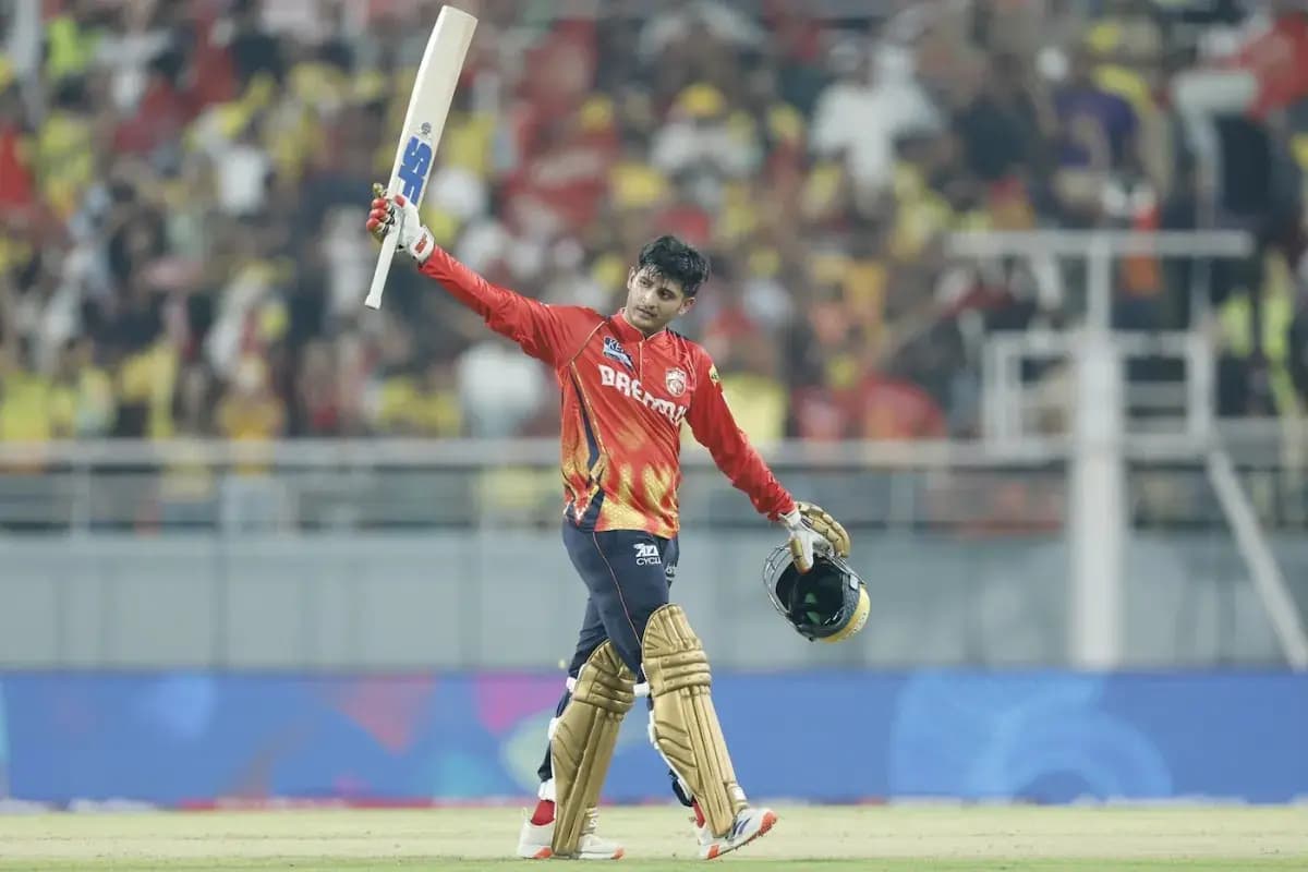Who  is Priyansh Arya-who scored 39 balls century 