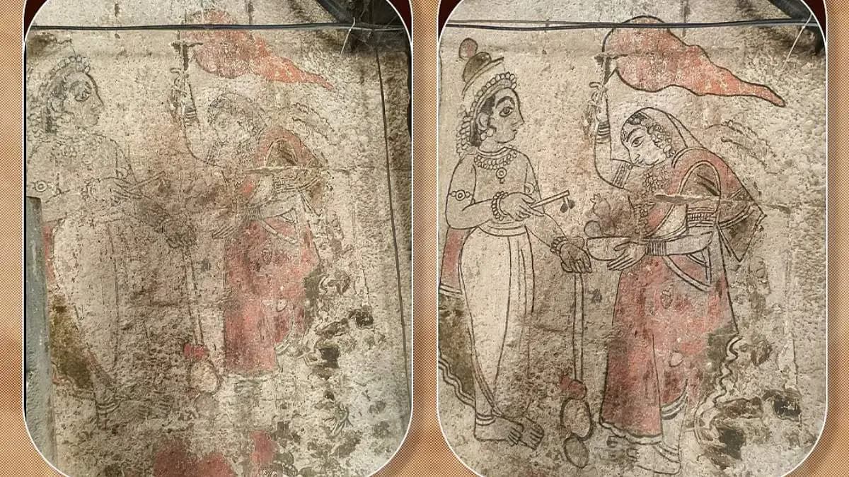 ASI restores Shaniwar Wada murals 
