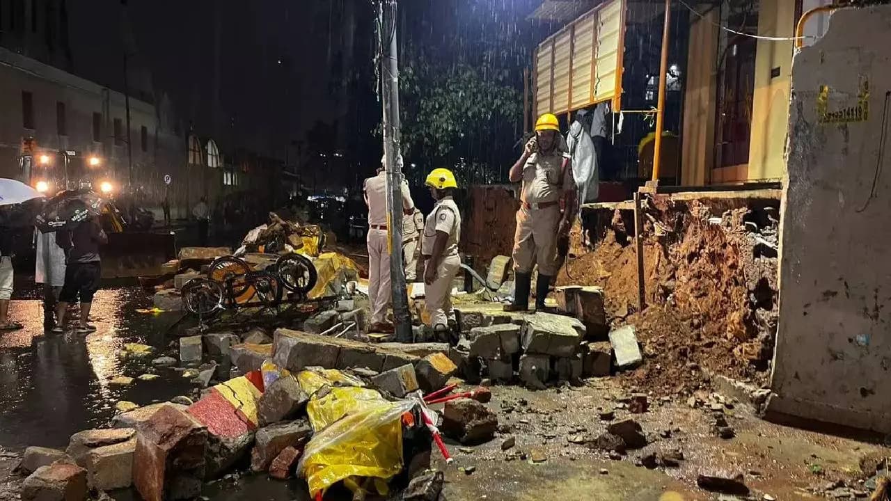 Seven dead and several injured in Bengaluru hospitals wall collapse amid heavy rain