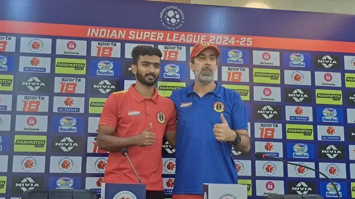 East Bengal to face north east United fc at home in isl spt 