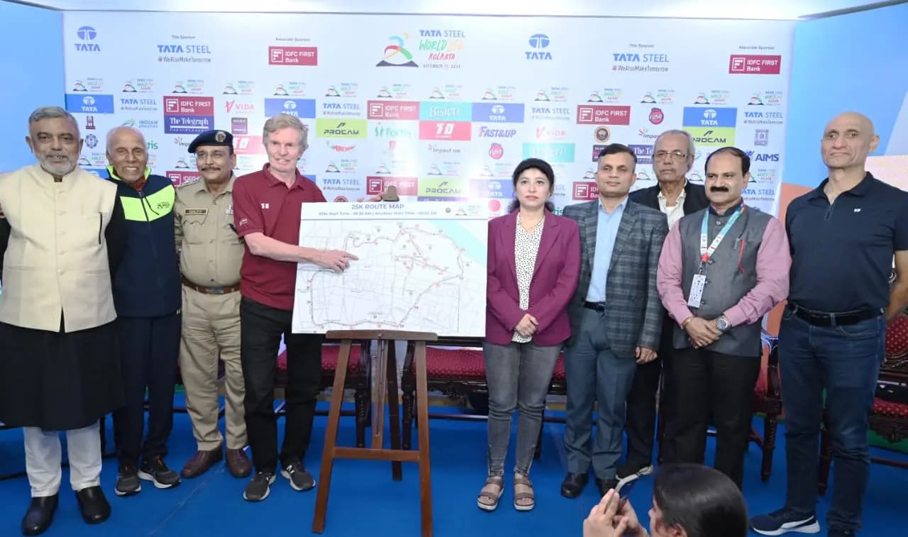 Over 20,500 runners raring to go as tata steel marathon announces detailed arrangements for race day spt 