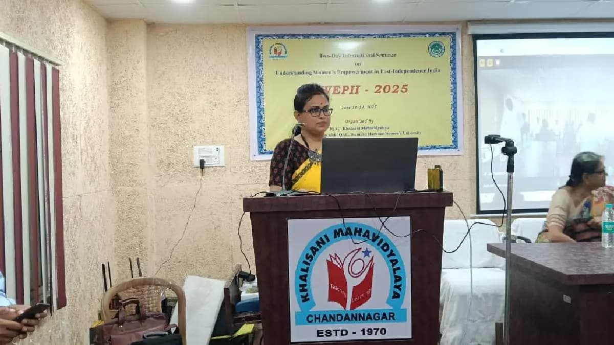 International Seminar on Women Empowerment Held at Khalisani College with Global Participation
