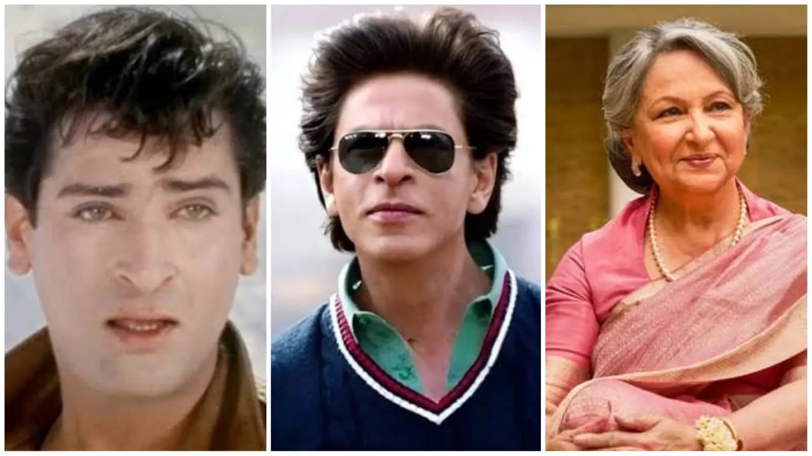 sharmila tagore compares shammi kapoors legacy to shah rukh khans stardom ent