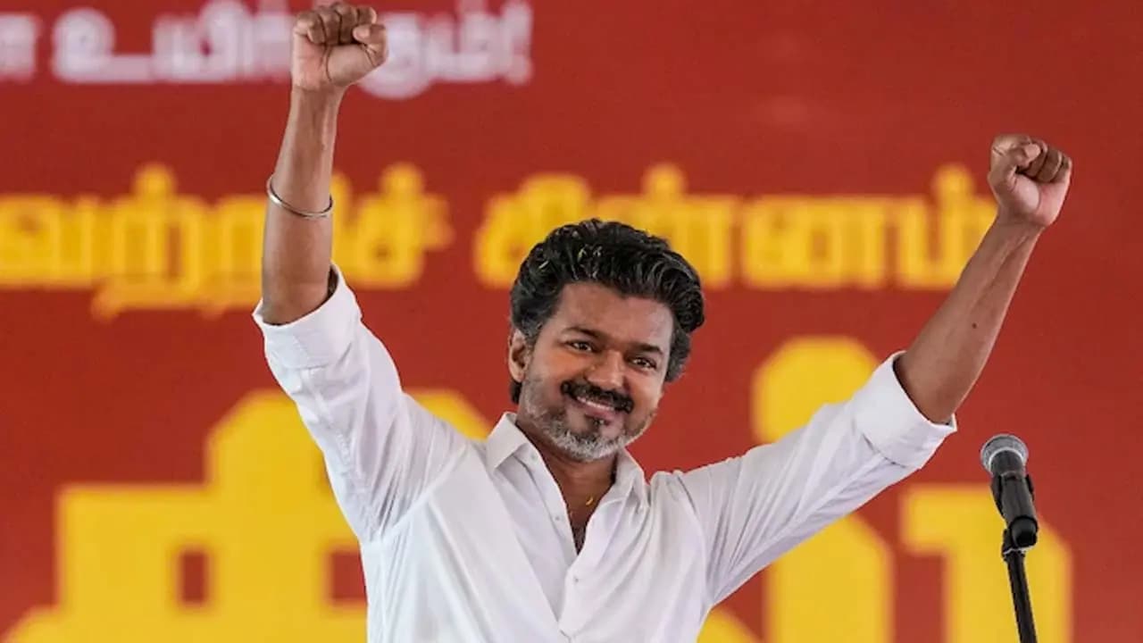 TVK emerges as Tamil Nadus Kingmaker as exit polls hint at this outcome the AIADMK eyes talks with Vijay