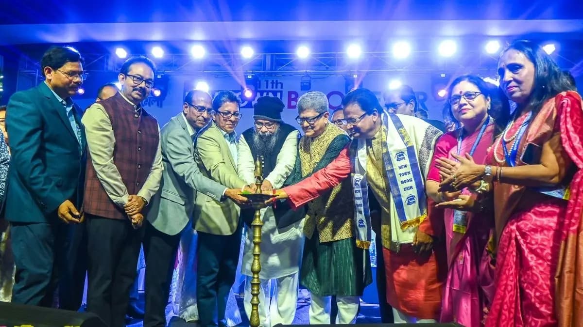  11th book fair arranged in new town with more then 100 book stalls 