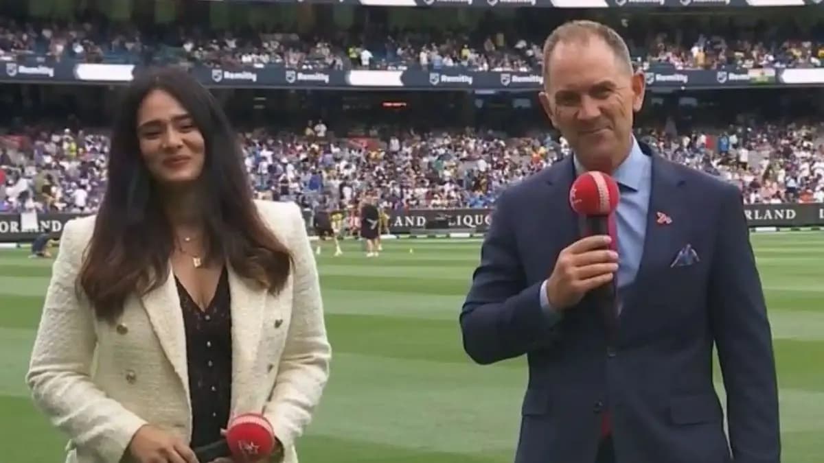  Is anchor Mayanti Langer related to former Australian cricketer Justin Langer spt 