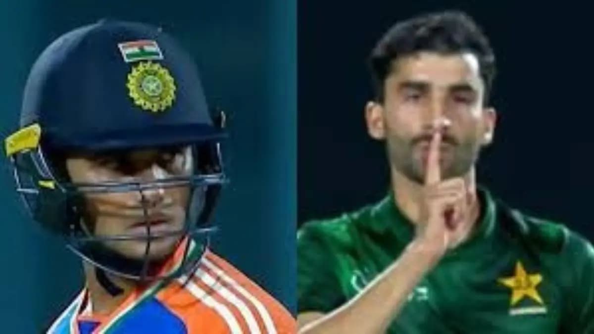 Pakistan captain Mohammad Rizwan handed a debut cap to Sufiyan Muqeem spt 