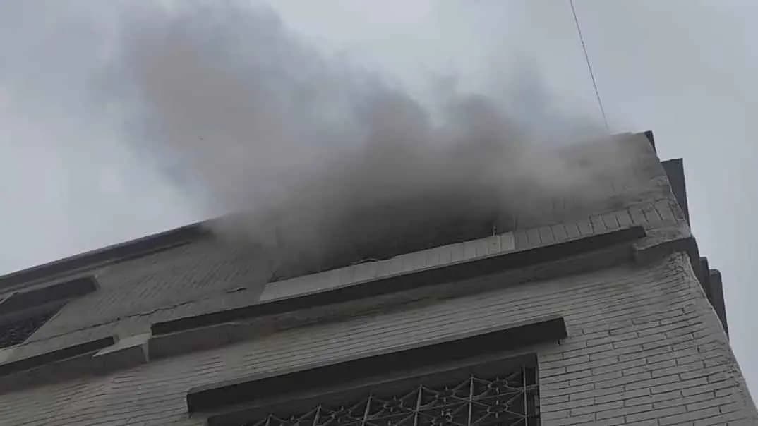 Huge Fire Breaks Out in Manglahat in Howrah