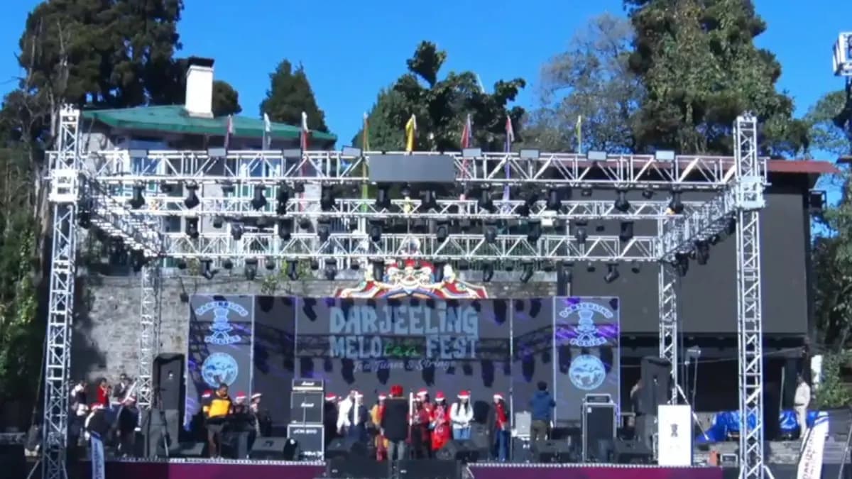Melo tea fest in darjeeling starts gnr