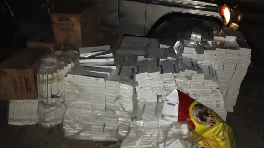 north bengal police seized 25 thousand packets of foreign cigarettes gnr