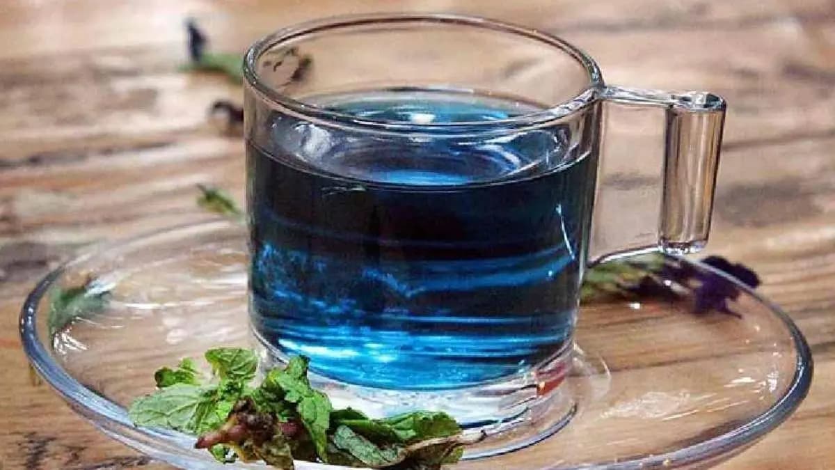 What is blue tea and how can it help in weight loss