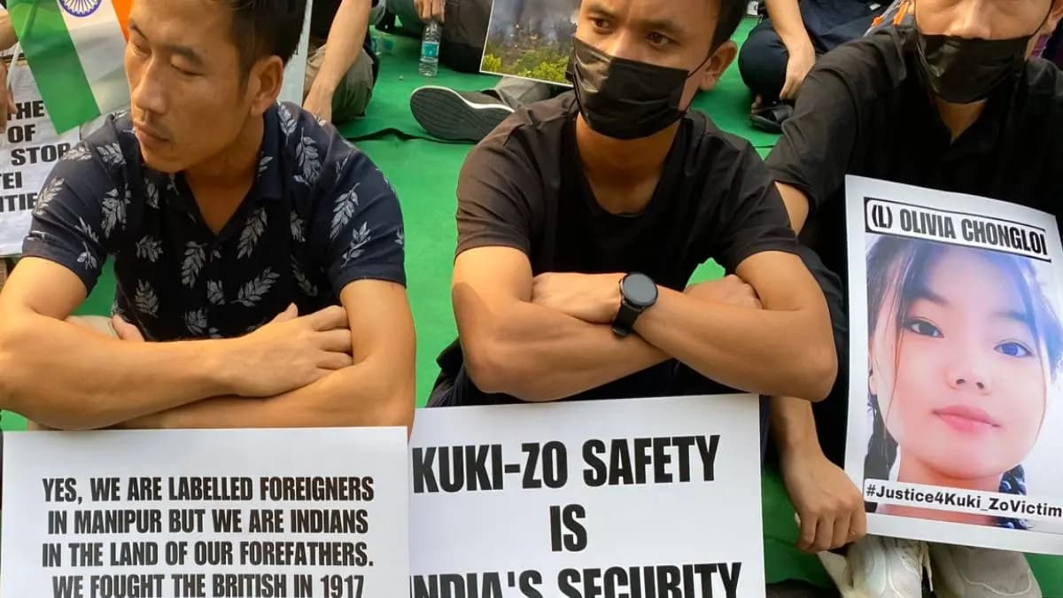 Manipur houses torched fresh disturbance arose