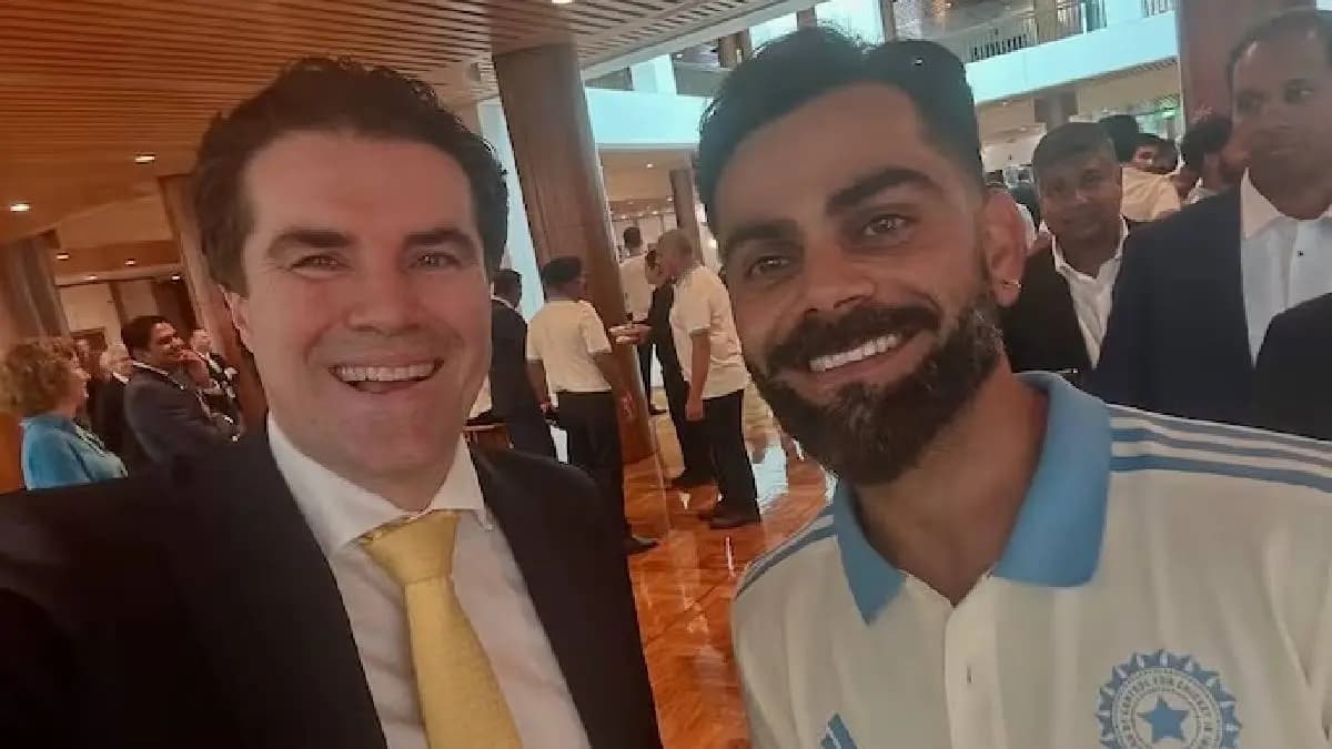 Australian minister a Virat Kohli fan relishes meeting with batting star in Canberra