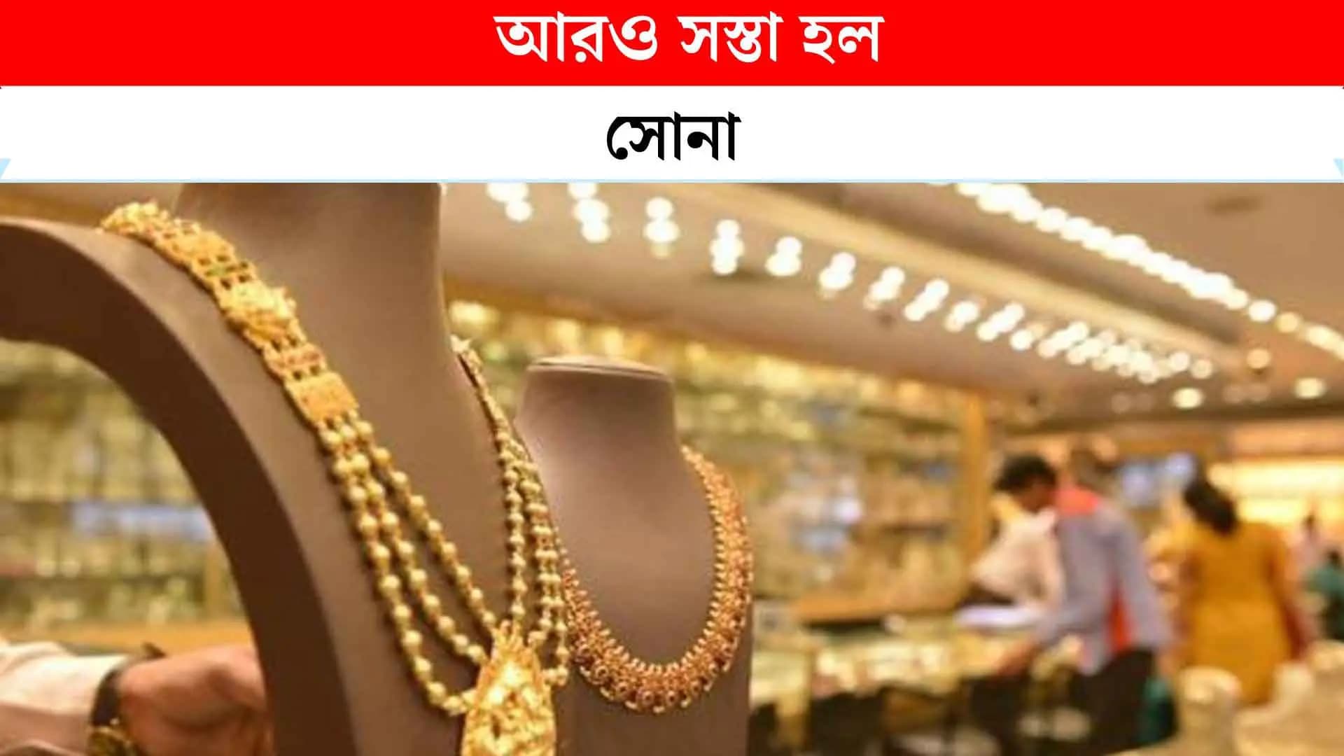 Gold prices drop in the country