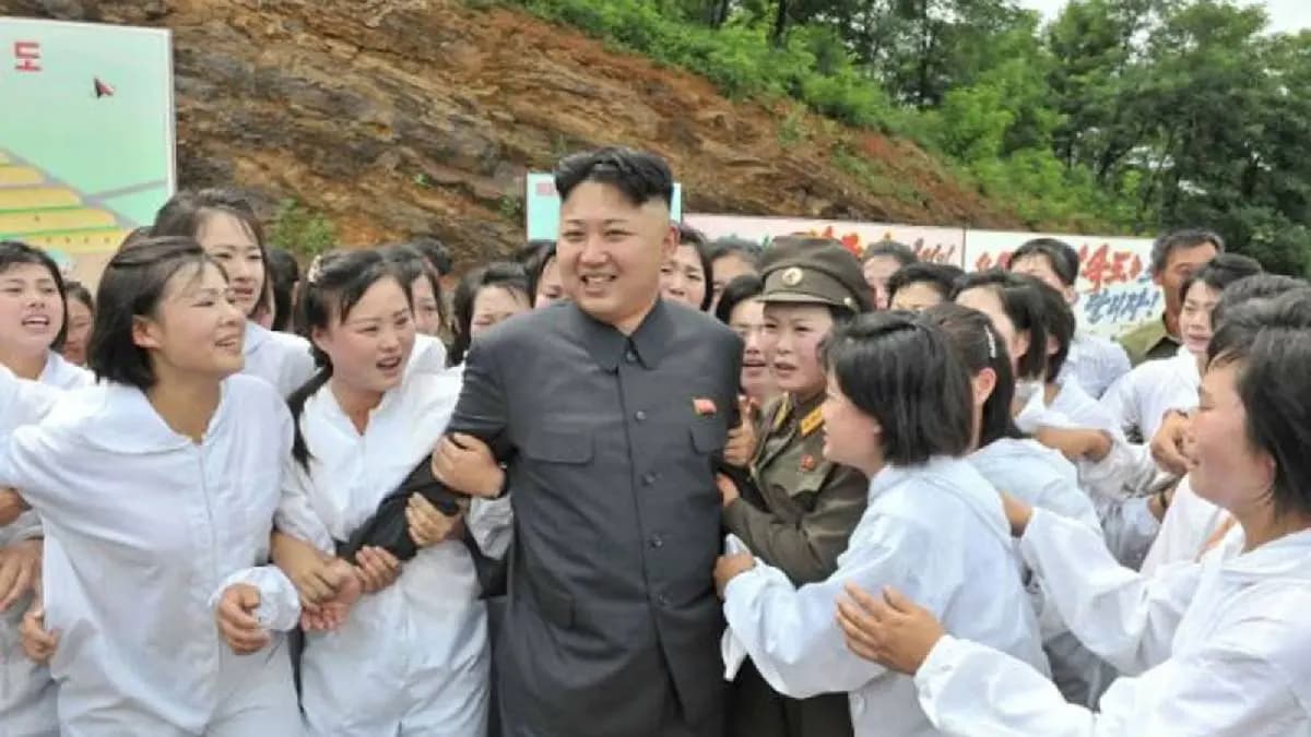 How Kim Jong un s pleasure brigade serves him on special train gnr