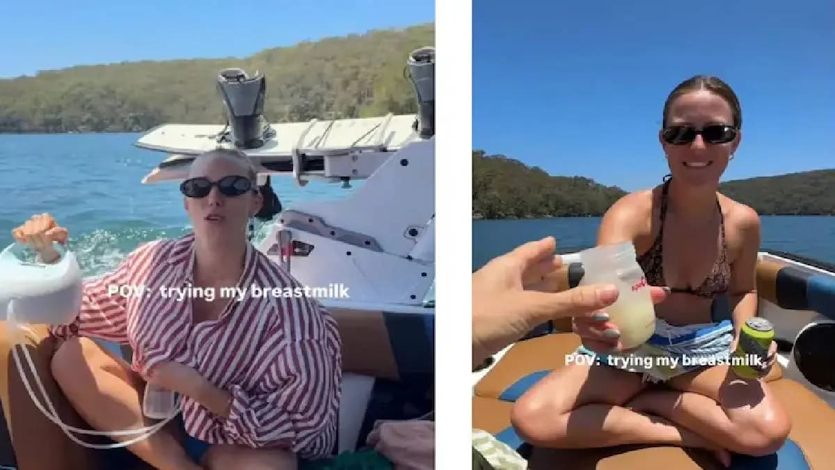 Australian Influencer Sarah Stevenson Offers Her Breast Milk To Colleagues At Christmas Party