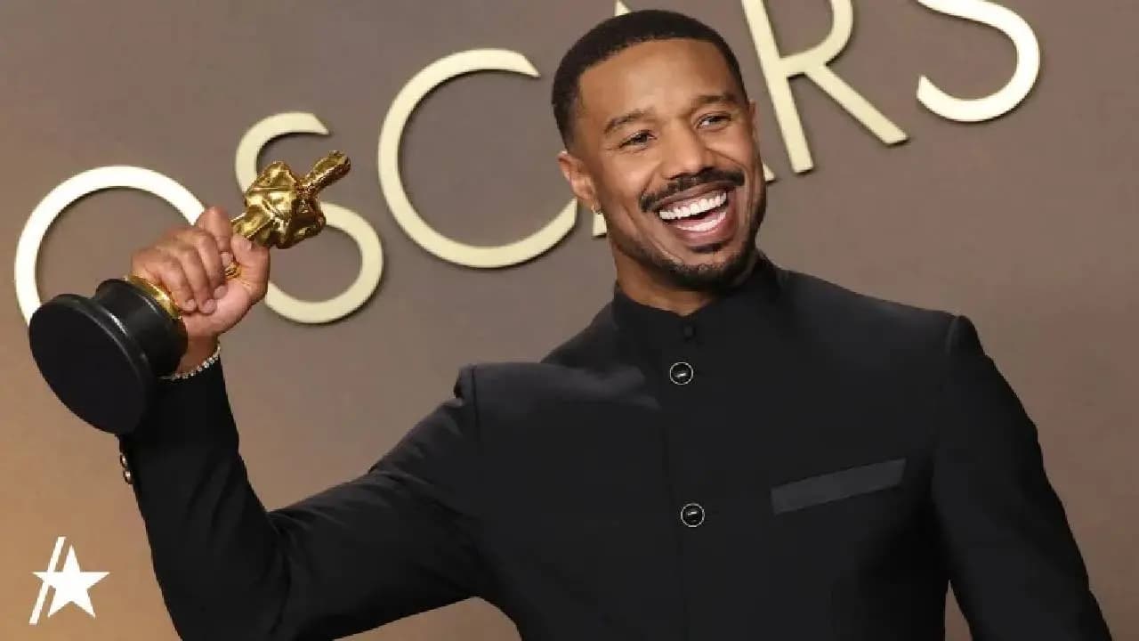 Famous Hollywood actor Michael B Jordan keeps his 2026 Oscar trophy in the closet