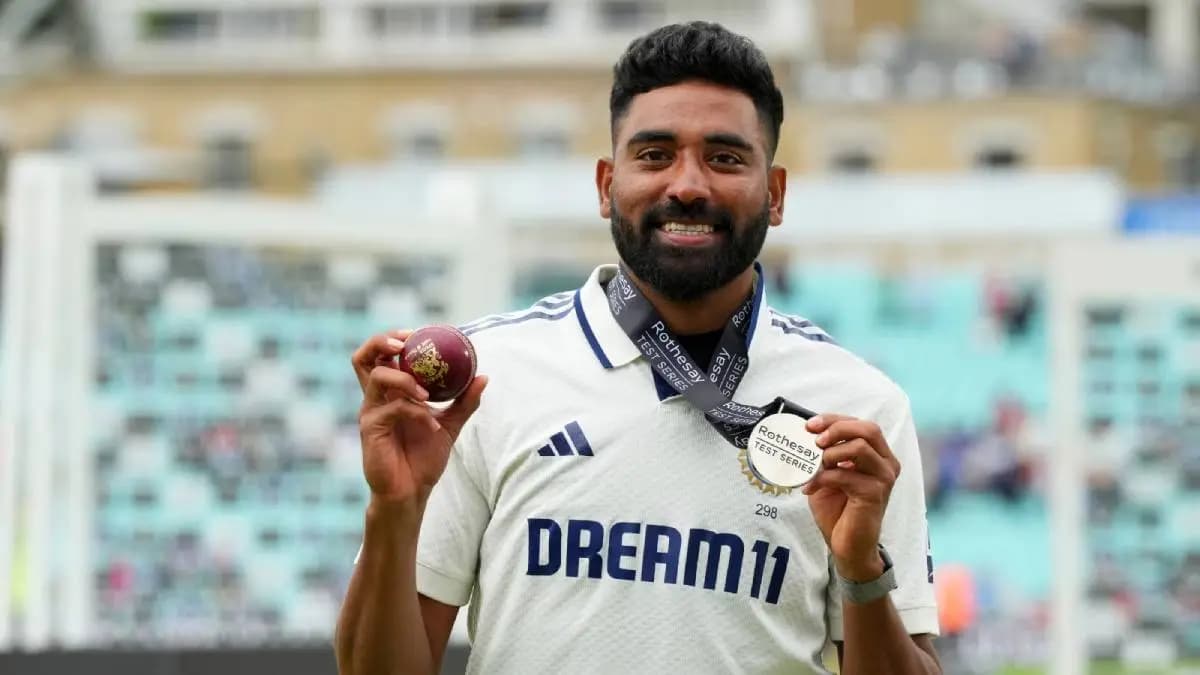 Mohammed Siraj Honoured As ICC Player Of The Month For Anderson-Tendulkar Trophy Heroics