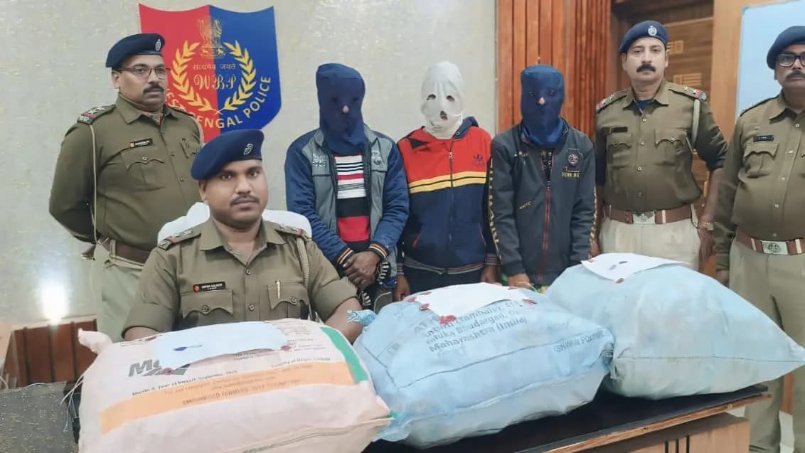 Three Bangladeshi man Arrested in murshidabad gnr 