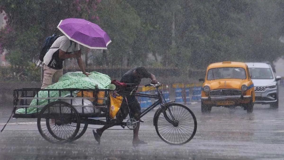 rainfall forecast in across Bengal from today 23 June 2025 deep depression may form in Bay of Bengal
