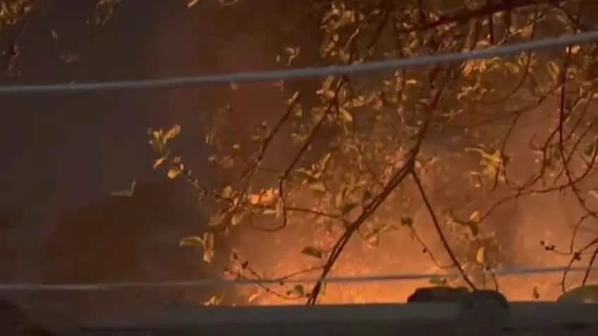 Fire Breaks Out at Malda EnglishBazar