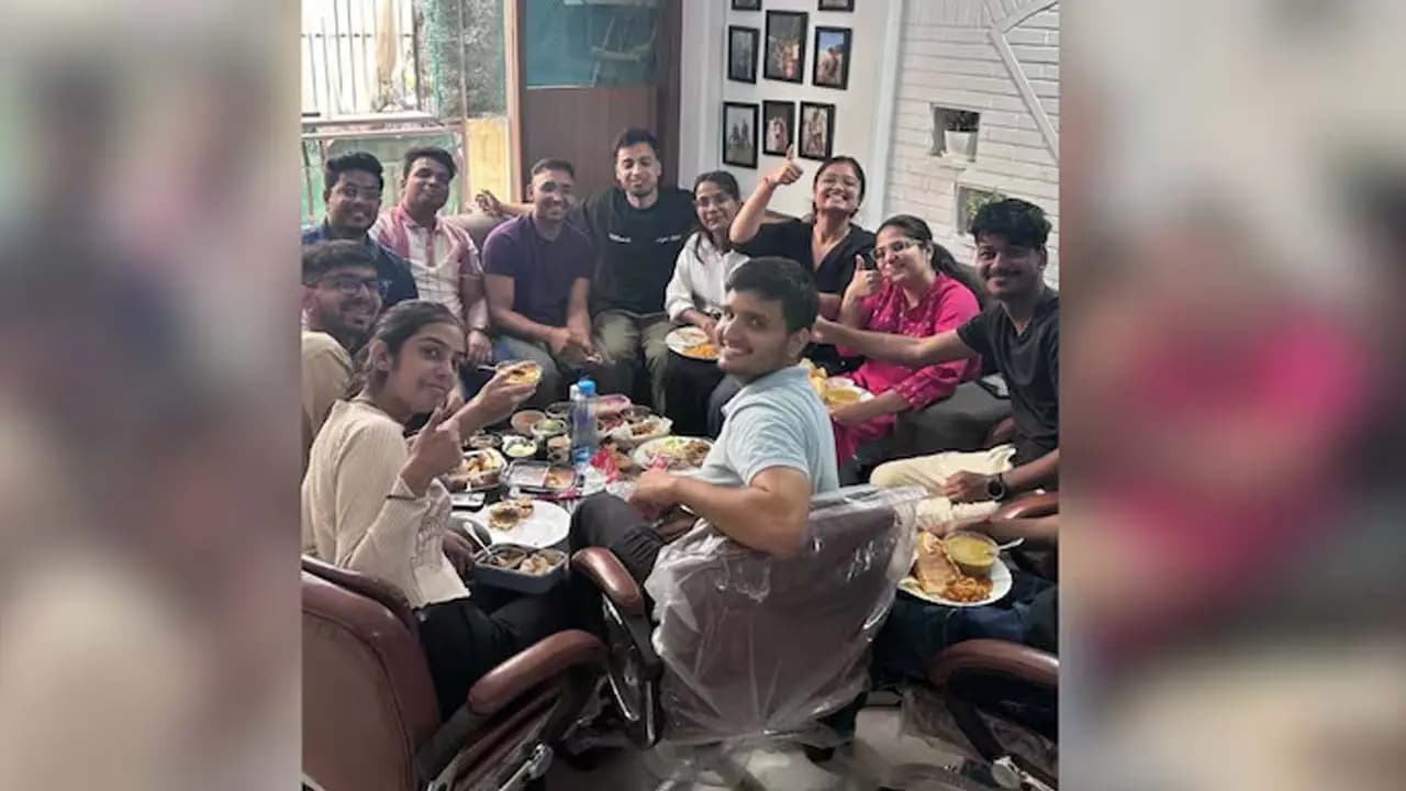 At this Mumbai-based organization a picnic is held every day for one hour at lunchtime