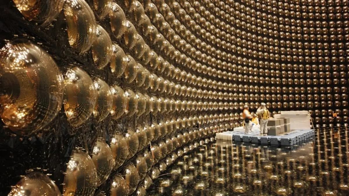 What scientists are trying to find in three tunnels built below 1500 meters of Earth s surface