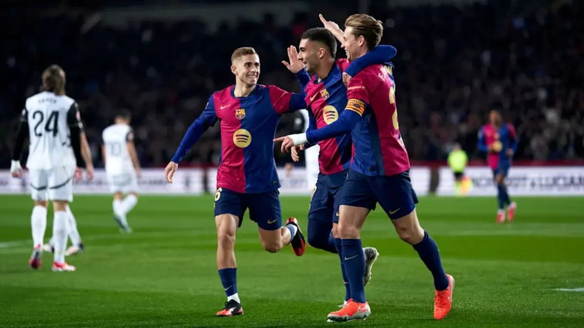 Barcelona destroys Valencia in La Liga spt