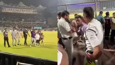 Fan thrashed for trying to breach Eden Gardens security to meet Shahrukh Khan