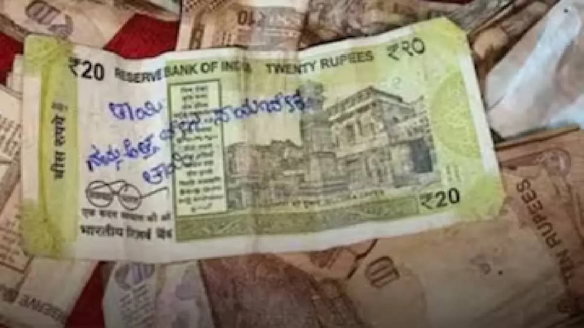 May My Mother In-Law Die Soon Rs 20 Note With Morbid Plea Shocks Temple Priests At Karnataka