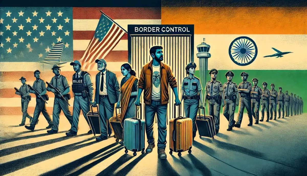 What is deportation and why does the US sending back nationals to their home countries gnr