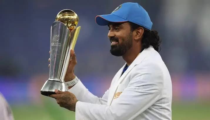 KL Rahul stumps Japrit Bumrah wife during Champions Trophy interview