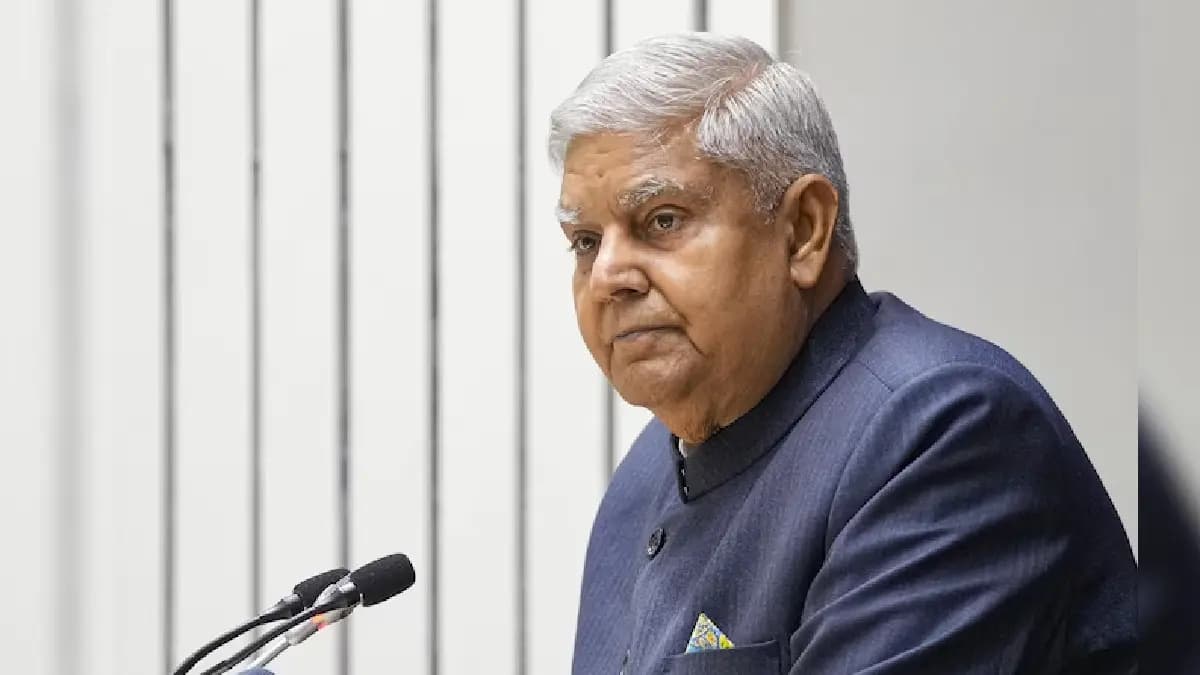 Vice President Jagdeep Dhankhar Admitted To Delhi AIIMS