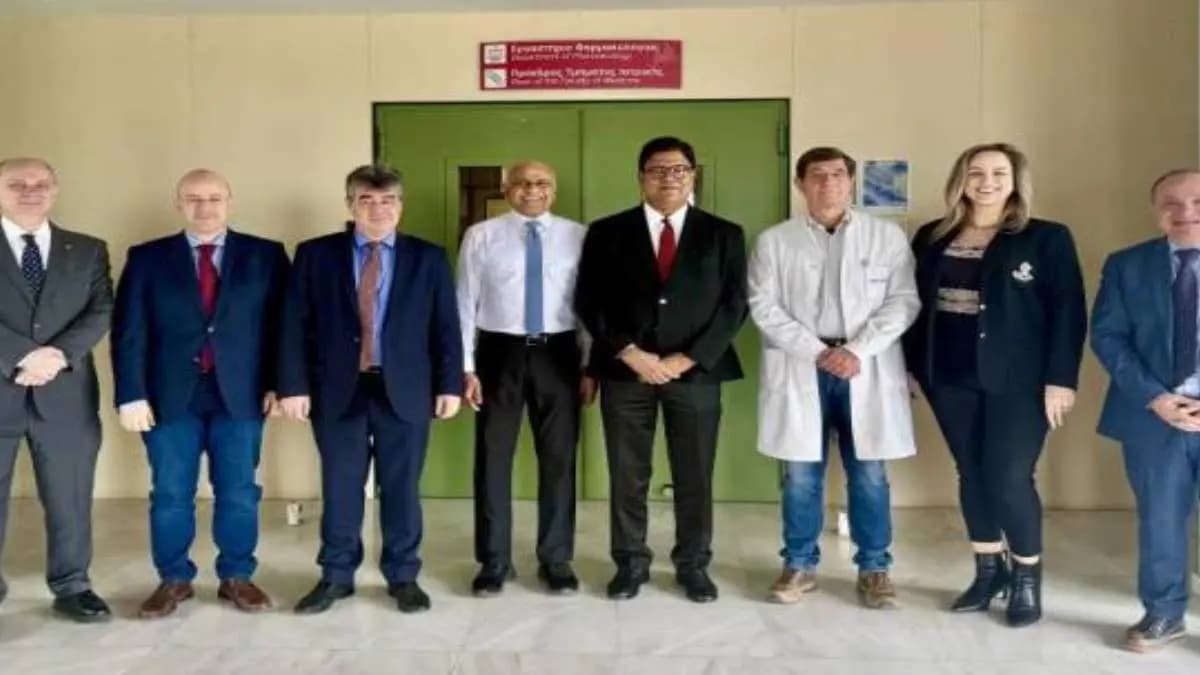 Landmark collaboration of University of Thessaly and Sister Nivedita University