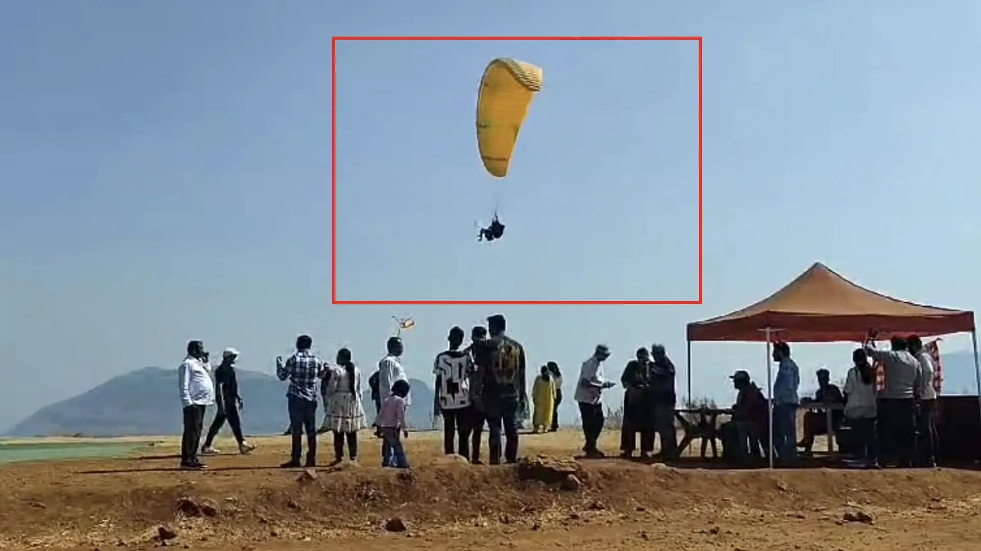 Maharashtra Student Paraglides To College To Avoid Traffic gnr 