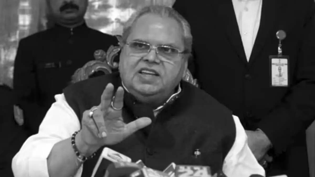 Former Jammu Kashmir Governor Satyapal Malik dies