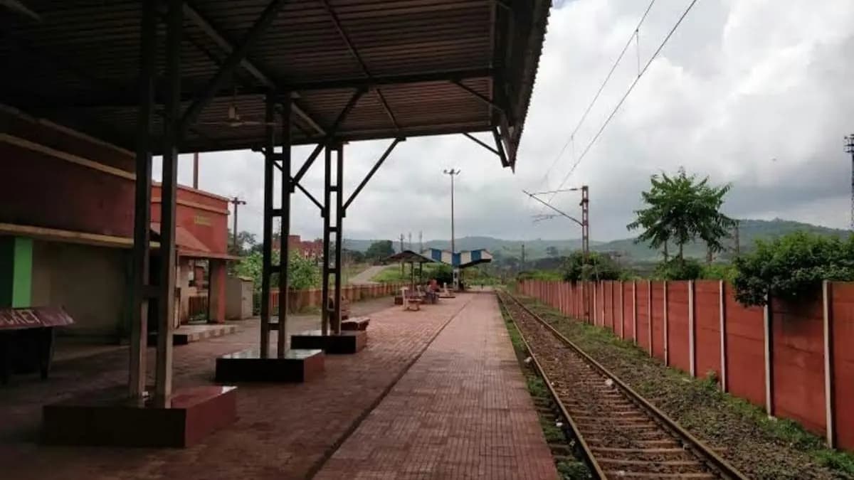 India s shortest railway station is only 200 meters long