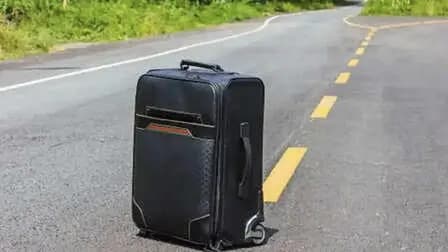 Police Found Woman Dead Body Stuffed In Trolley Bag In Hyderabad