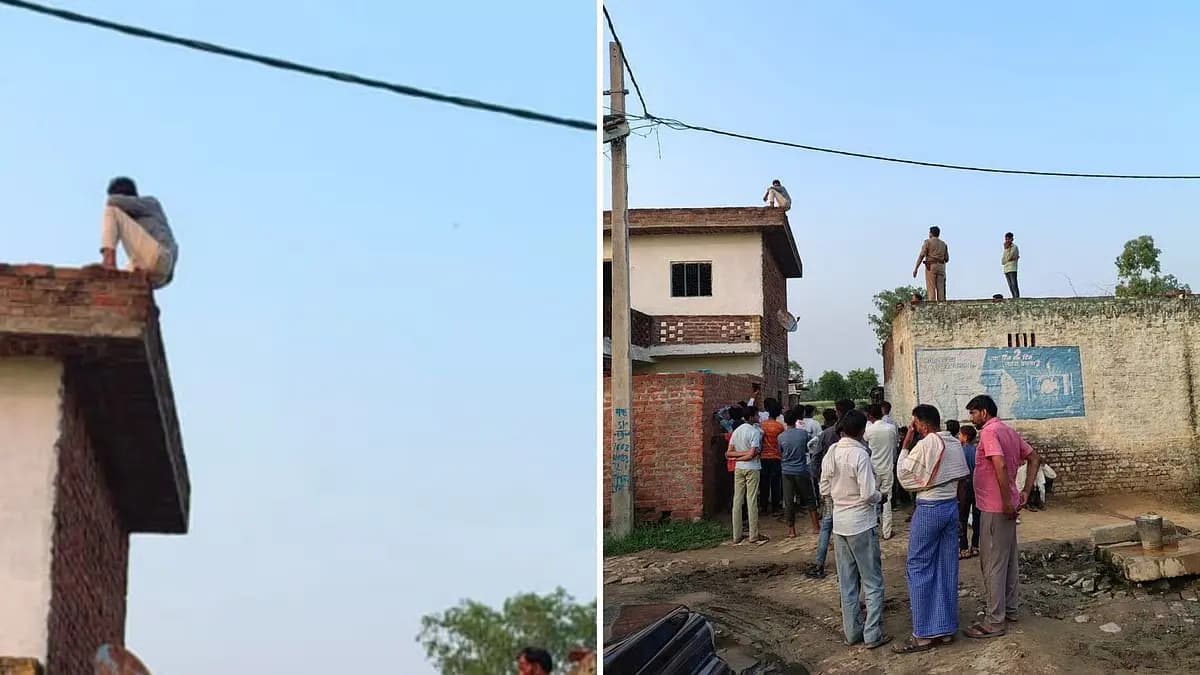  25 Years old man tried jump from building after being depressed over taunts about wife s beauty