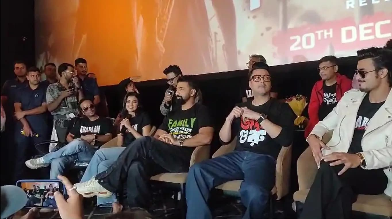 team 'Khadan' on pre-trailer launch