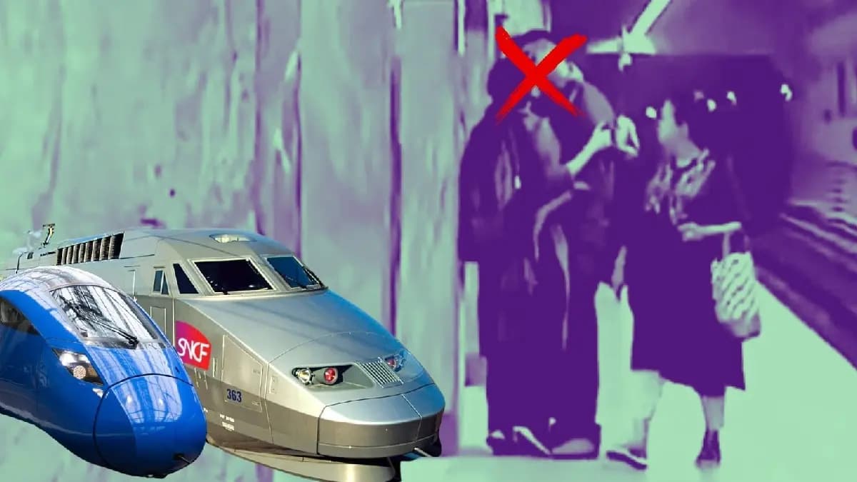 In both France and the UK law has been in place since 1910 that prohibits kissing at train stations gnr