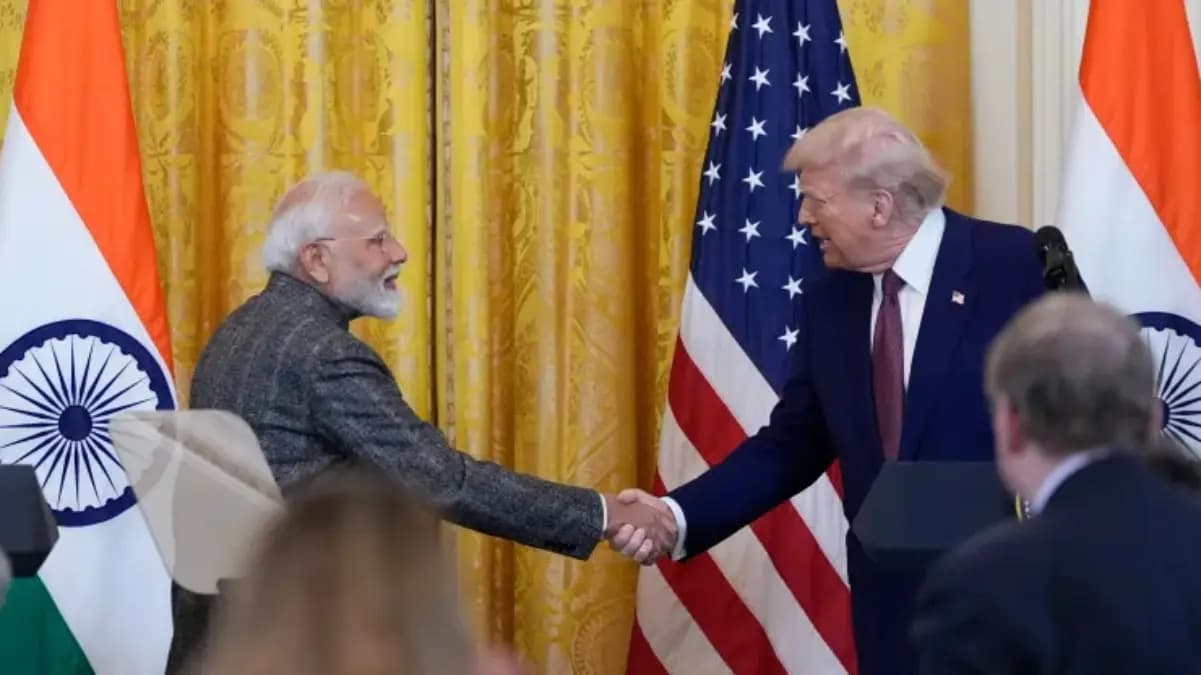 i will leave this to pm modi trump quips as he dismisses query on bangladesh