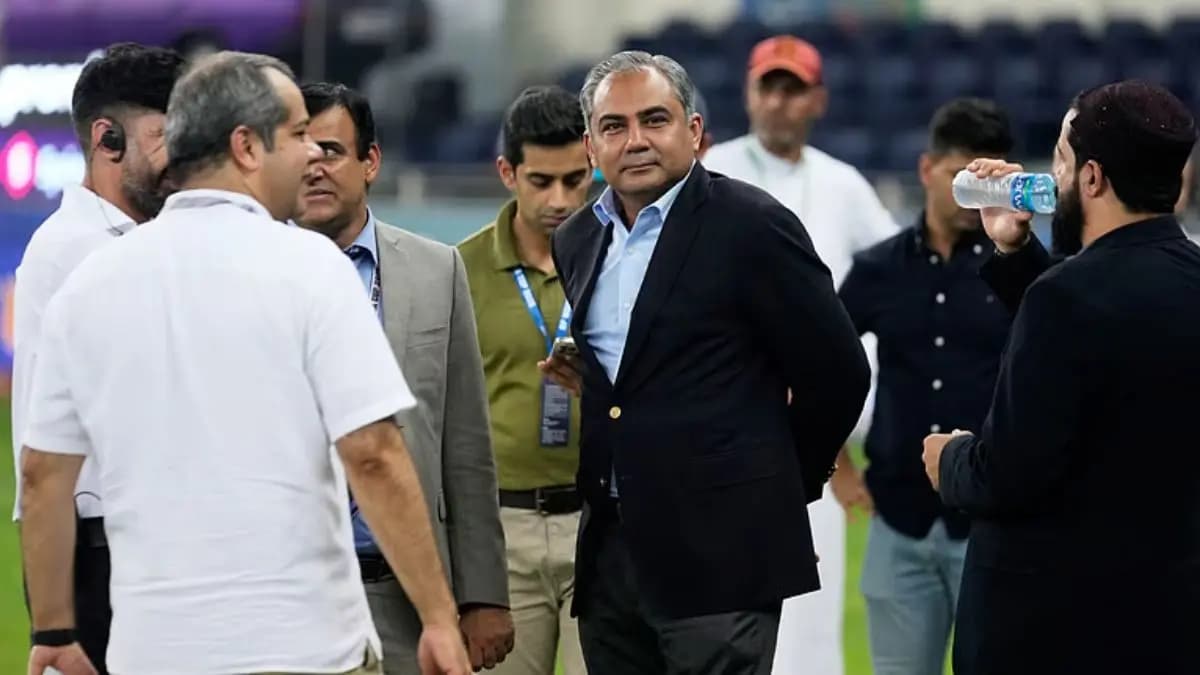Mohsin Naqvi remained tight lipped after he was queried regarding the whereabouts of the Asia Cup trophy