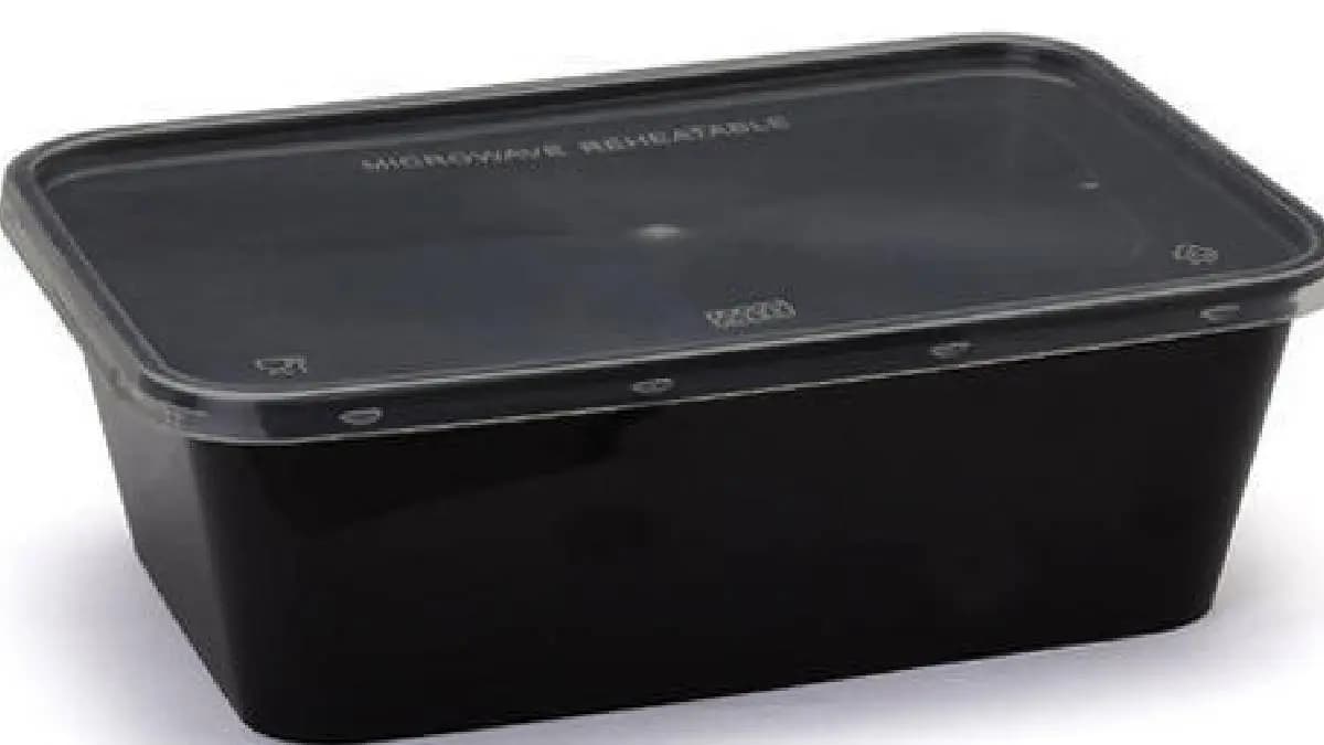Do black plastic containers used in food deliveries cause cancer gnr 