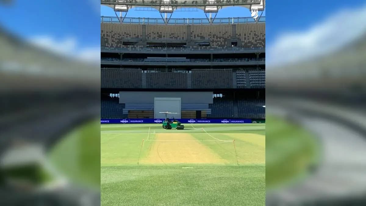 First look at Perth pitch ahead of opening Test match spt