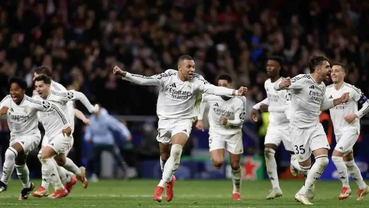 Real Madrid Edge Atletico Madrid On Penalties To Reach Champions League Quarterfinals 