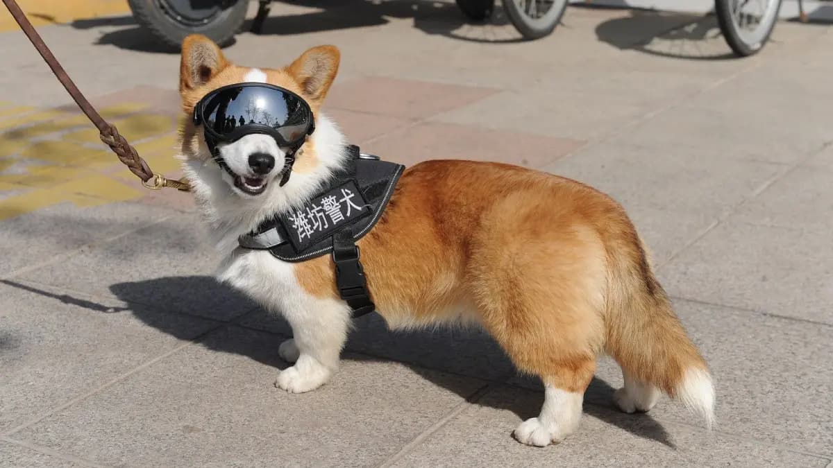 Chinese Police Dog Fuzai Loses Year-End Bonus For Sleeping On Job gnr